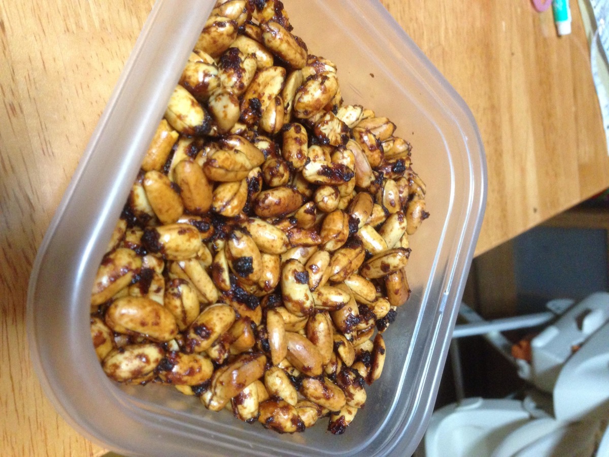 Spicy BBQ Peanuts