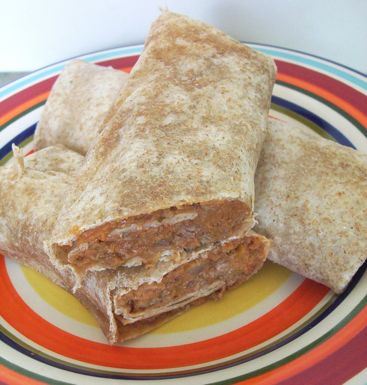 Hearty Beef & Bean Burritos
