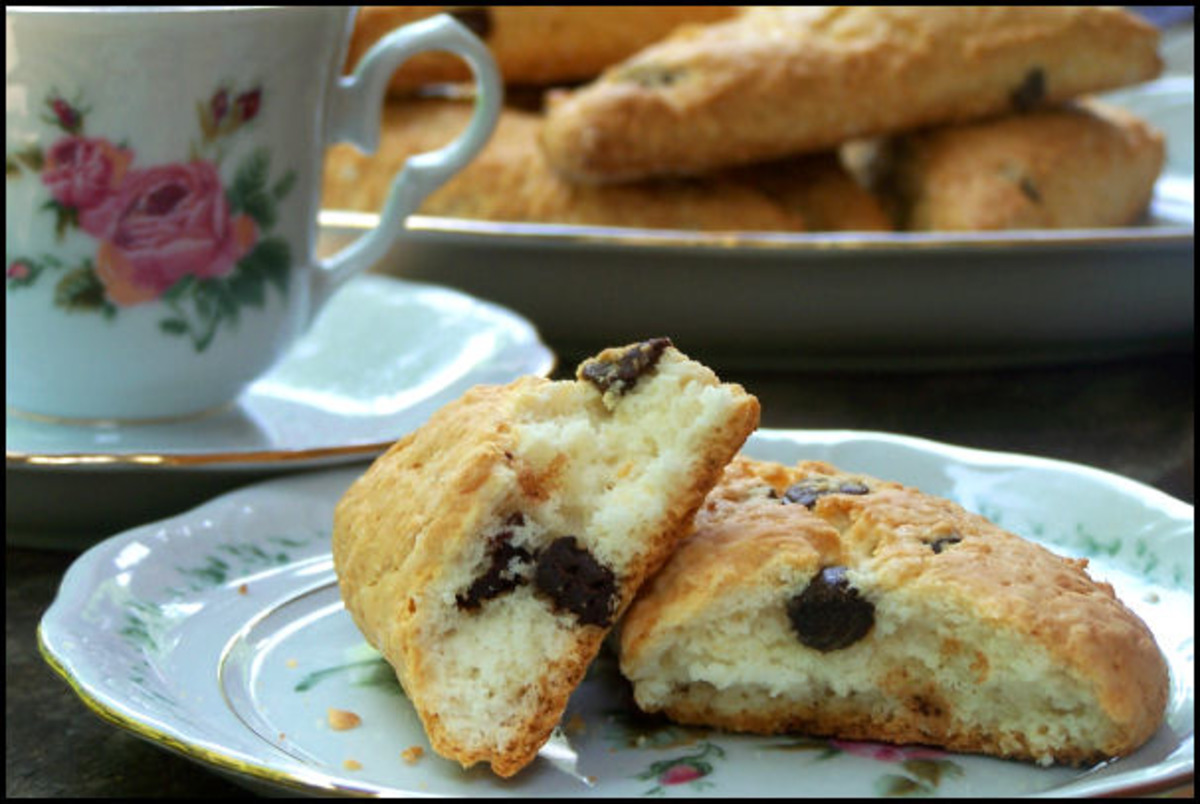 Chocolate Chip Scones