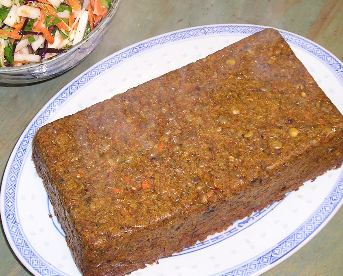 Lentil-carrot Loaf