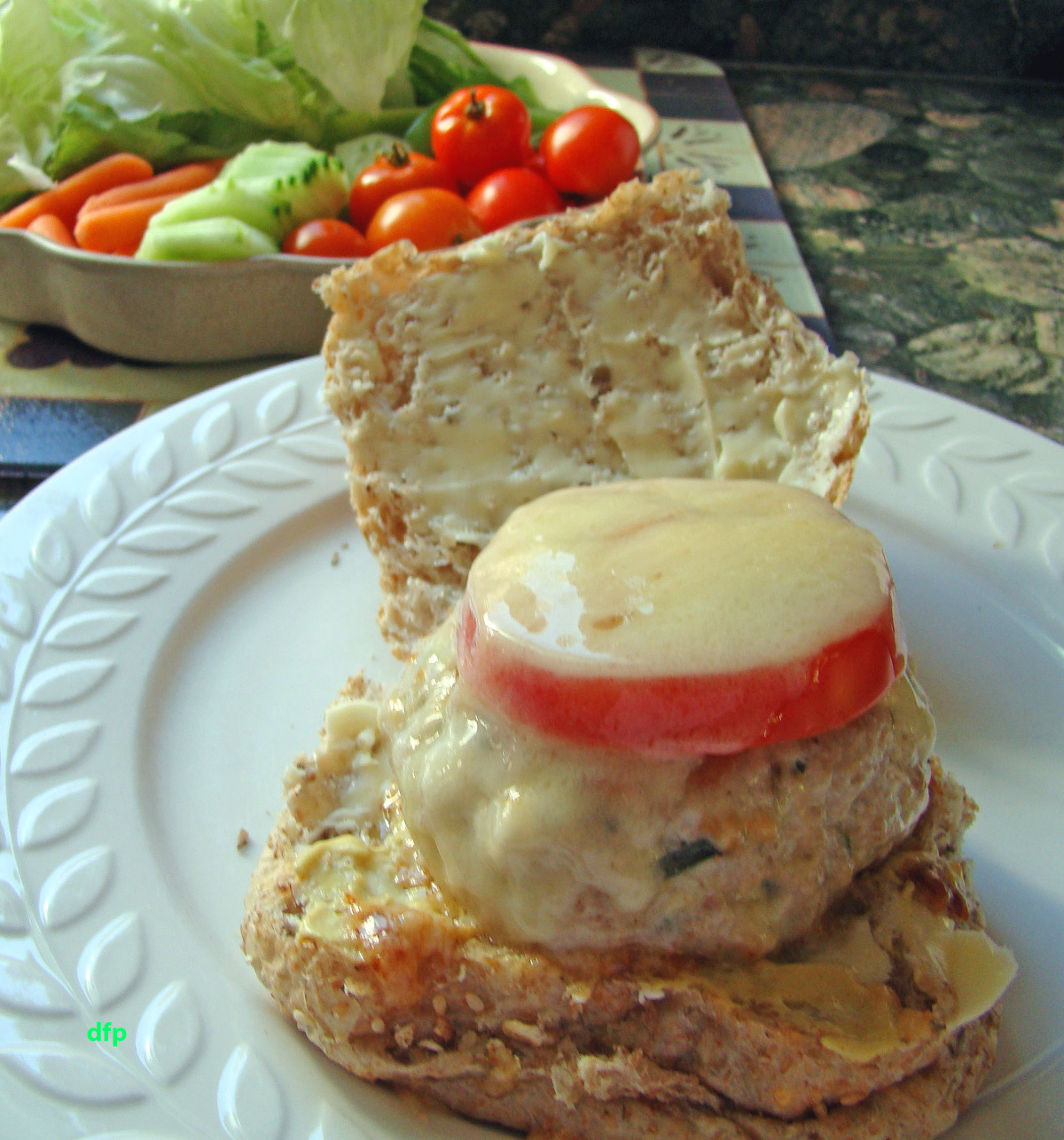 Cheddar Turkey Burgers