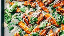 Sesame Roasted Sweet Potatoes