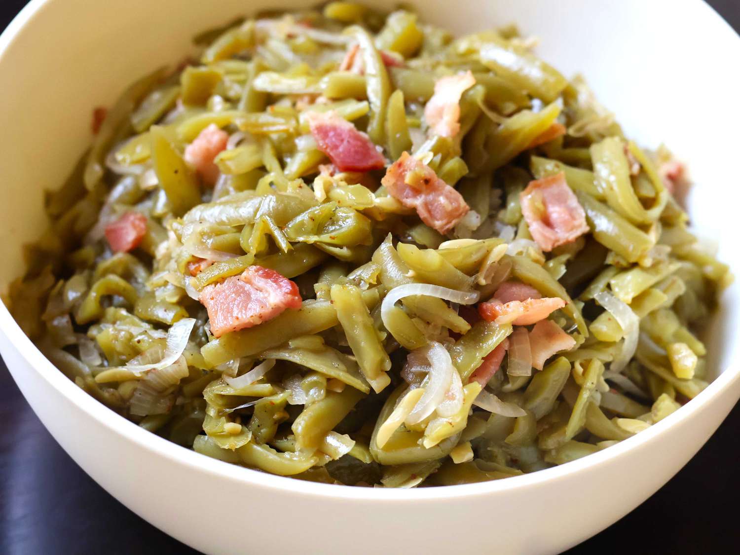 Spicy and Sweet Green Beans