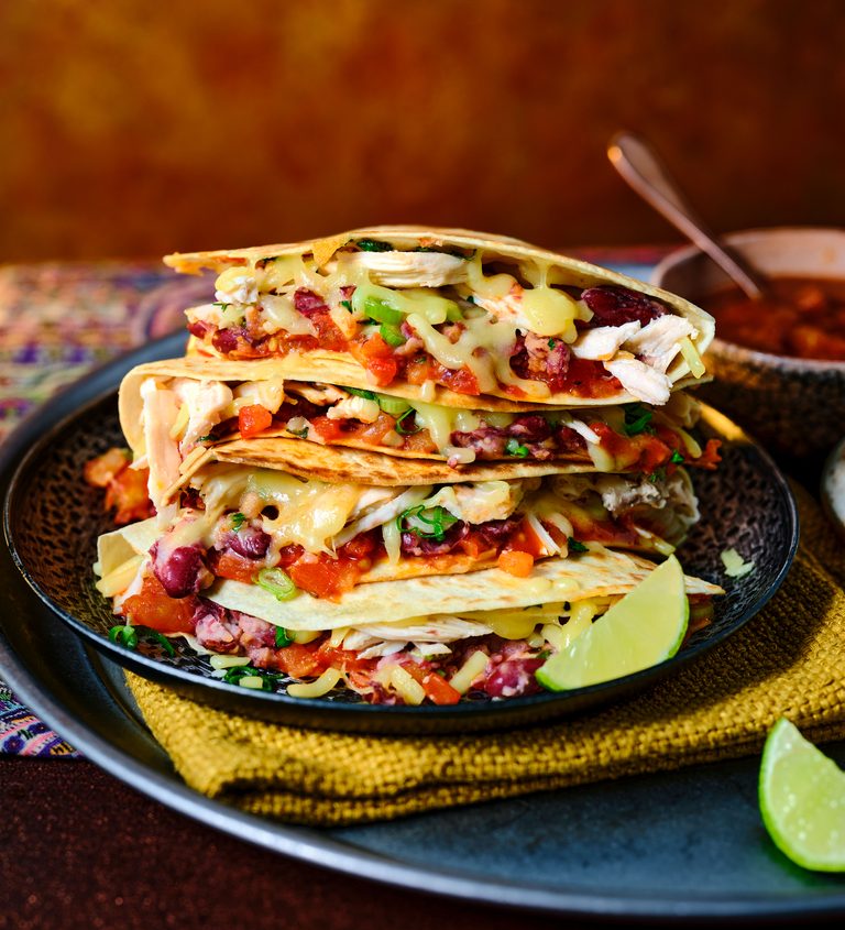 Chicken quesadillas