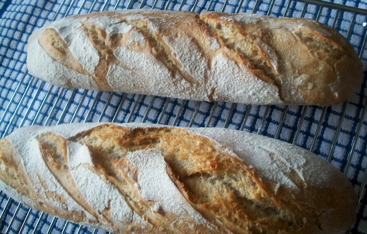 4 Baguettes 450g (80% Hydration)