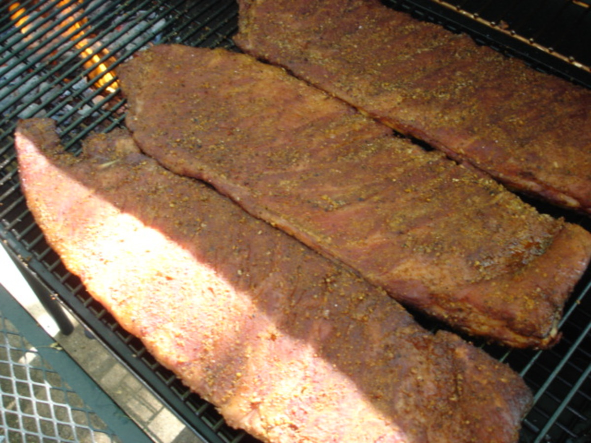 Dave's Rib Rub and Pit Barbecue Ribs