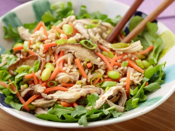 15-Minute Asian Rice Salad