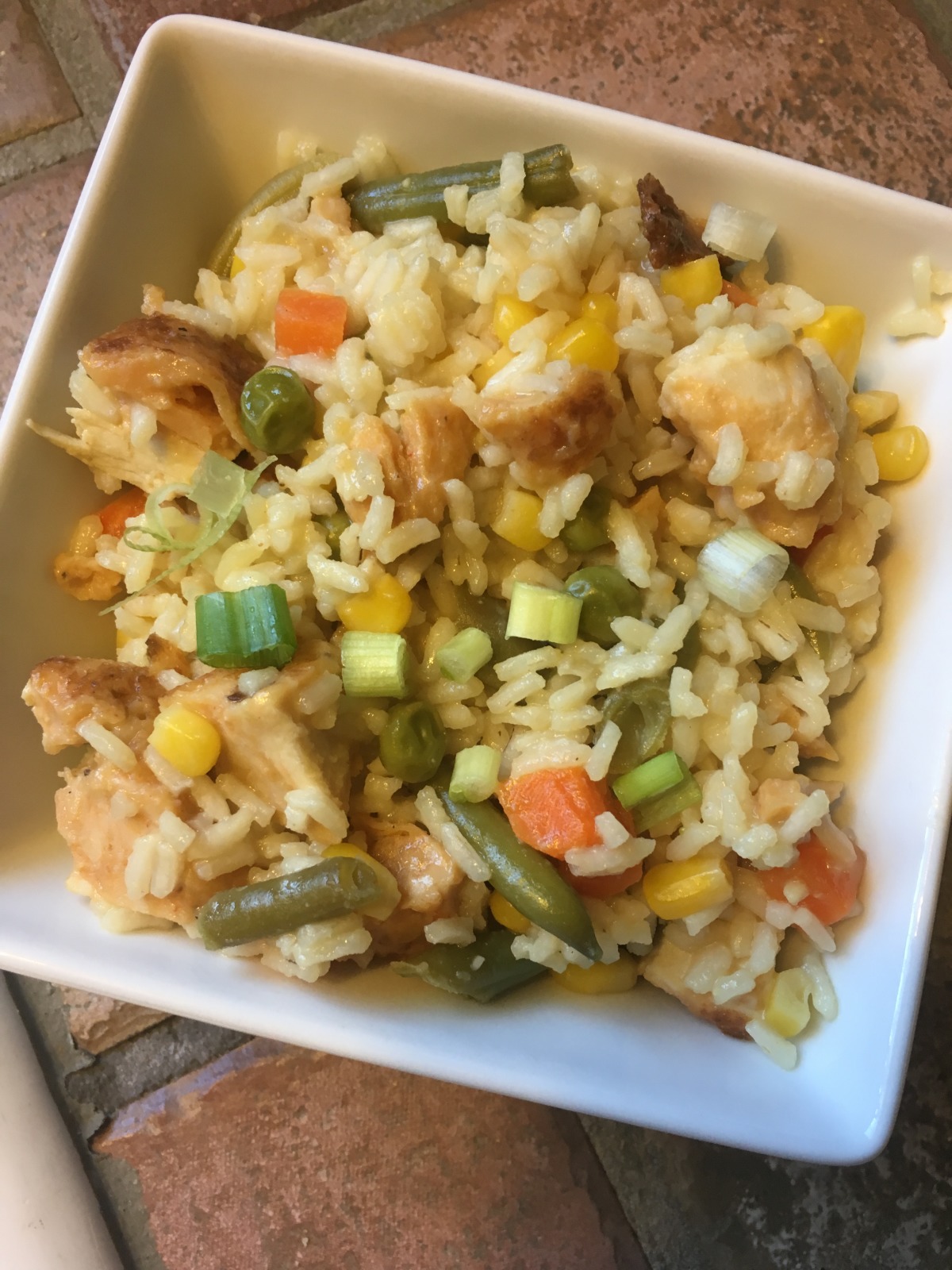 1-2-3 Chicken Vegetable Rice