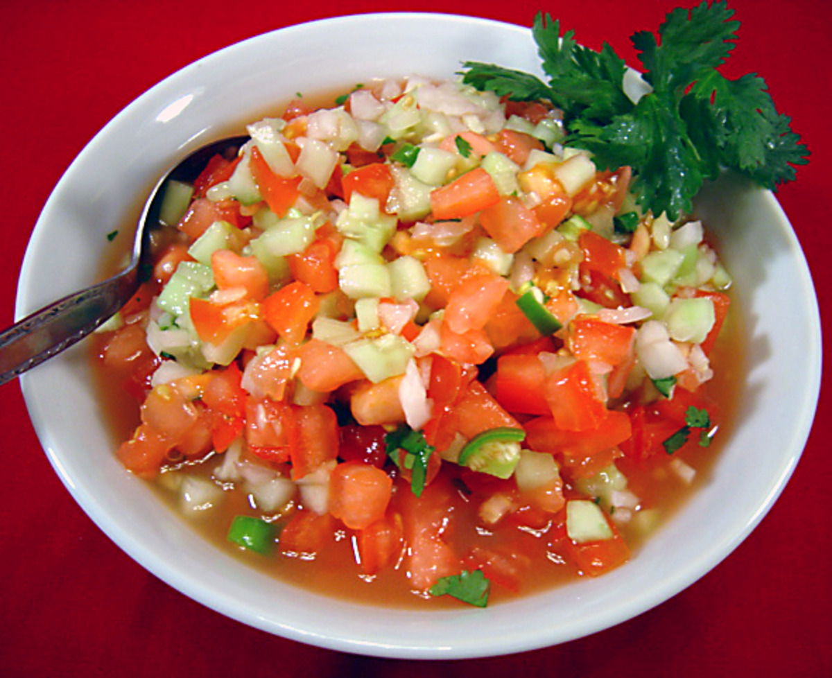 Kachumber - Fresh Tomato, Cucumber, and Onion Relish