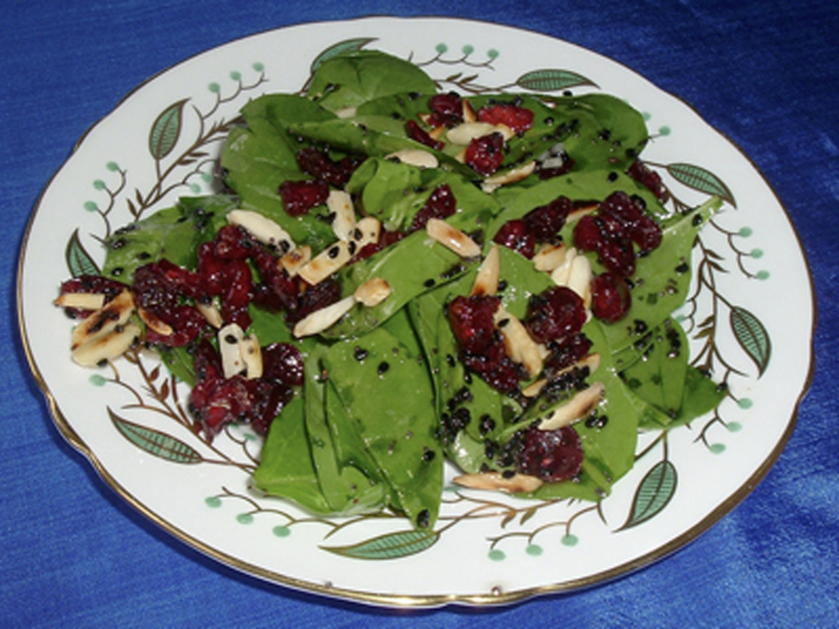 Cranberry Spinach Salad