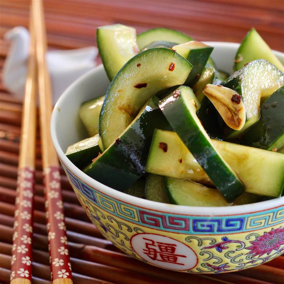 Spicy Asian Cucumber Salad