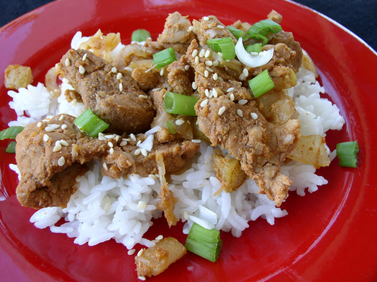 Spicy Korean Pork Stir Fry