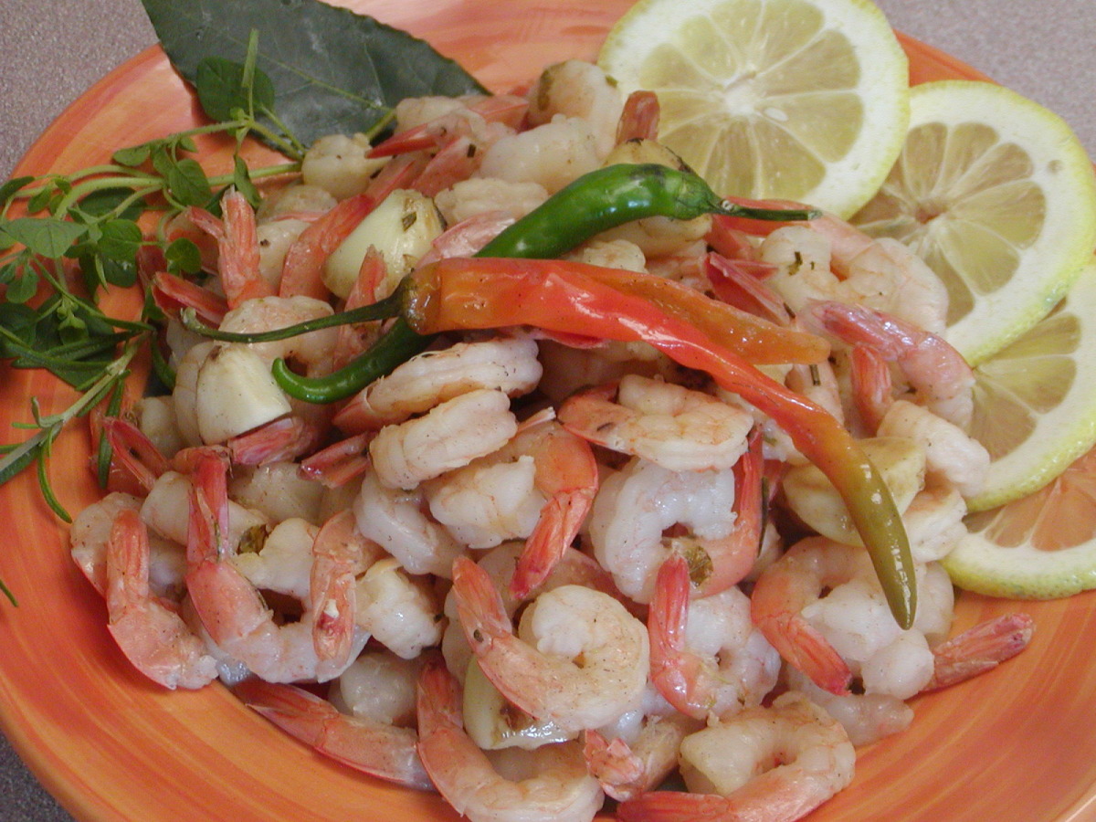 Garlic and Rosemary Shrimp