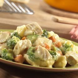 Inside-Out Chicken Pot Pie