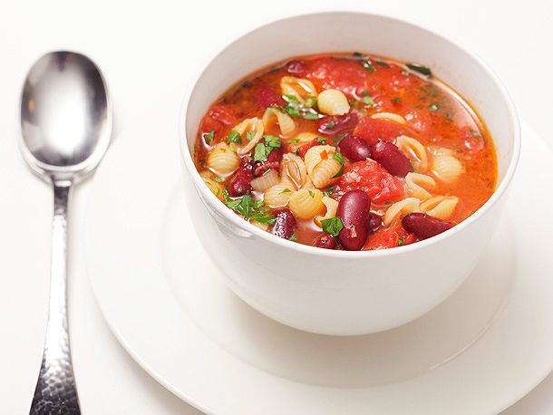 Pasta and Kidney Bean Soup (Pasta Fazool)