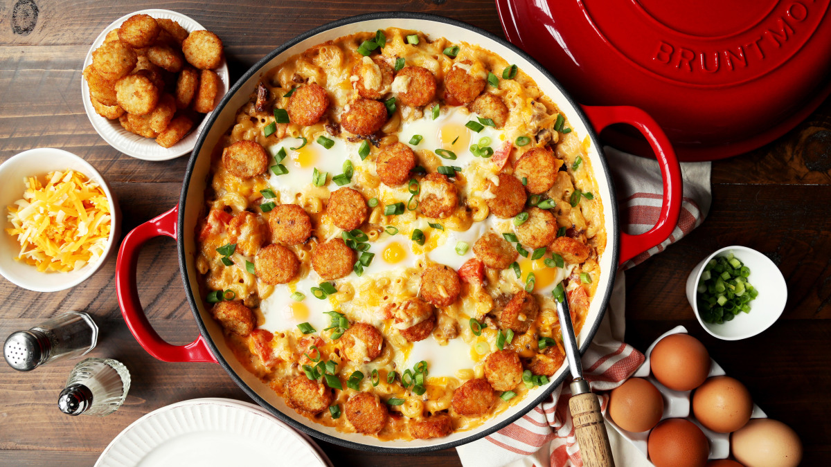 Breakfast Mac &amp; Cheese