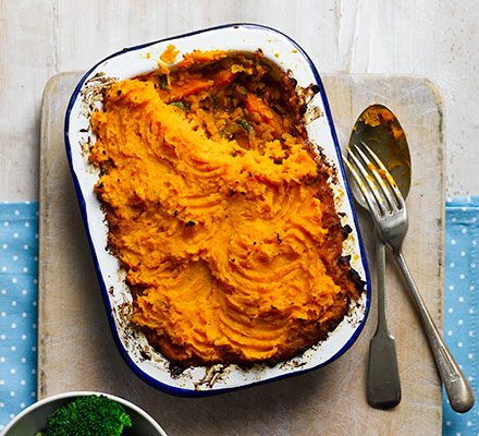 Indian Sweet Potato and Dhal Pies