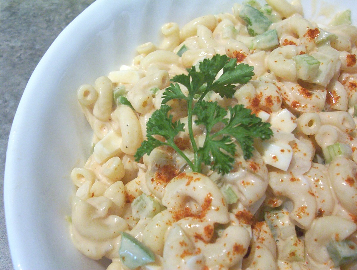 A Different Macaroni Salad