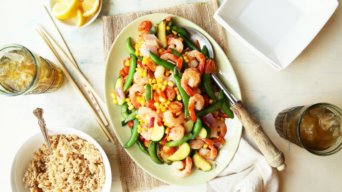 15-Minute Shrimp Stir-Fry