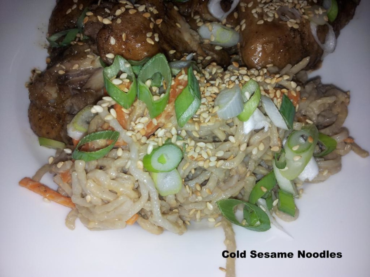 Cold Sesame Noodles