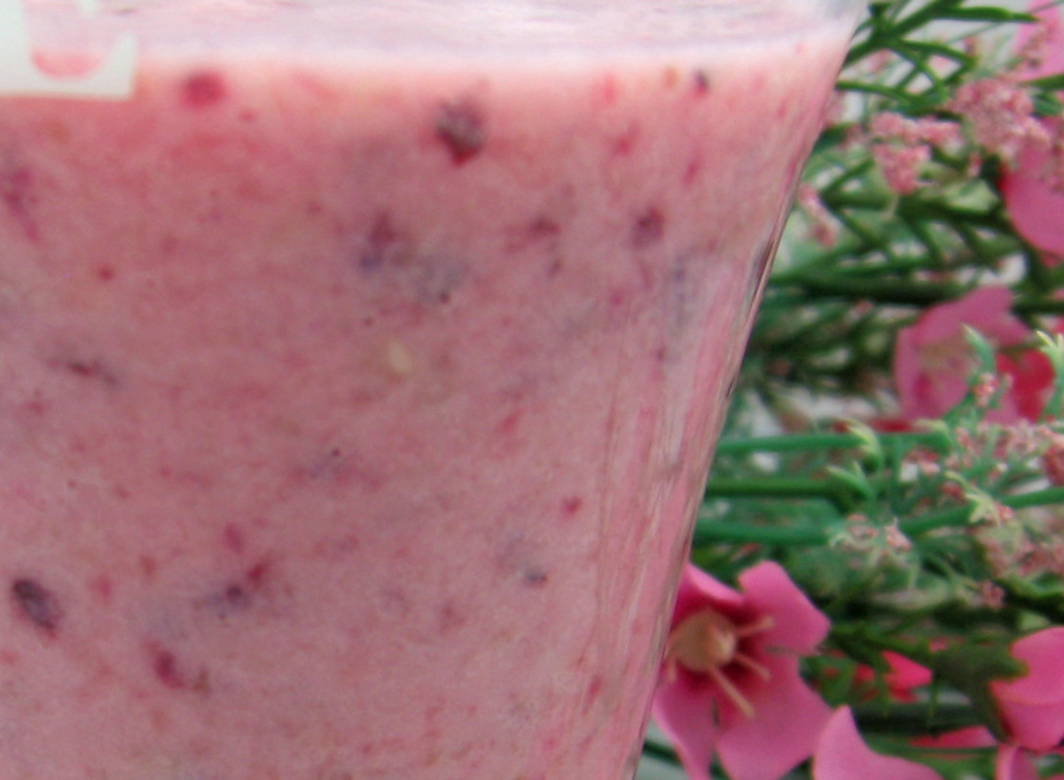 Yogurtlu Meyve Suyu (Turkish Fruit Smoothie)