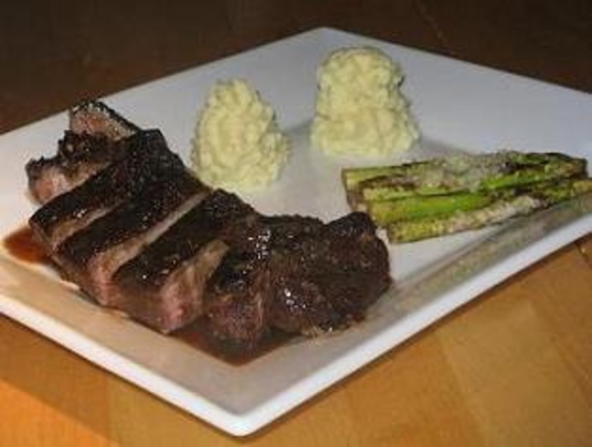 Seared Duck Breast Halves With Balsamic Cherry Reduction