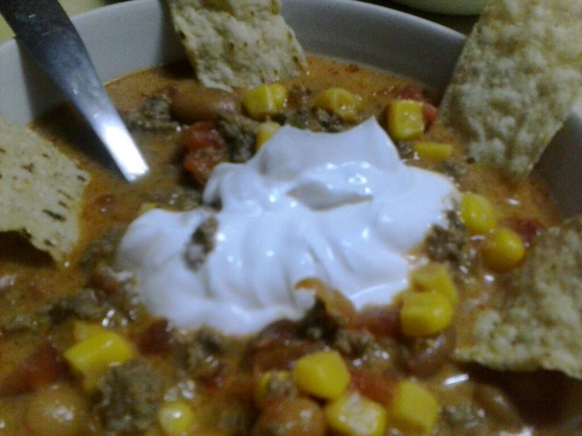 Spicy Cheese Soup