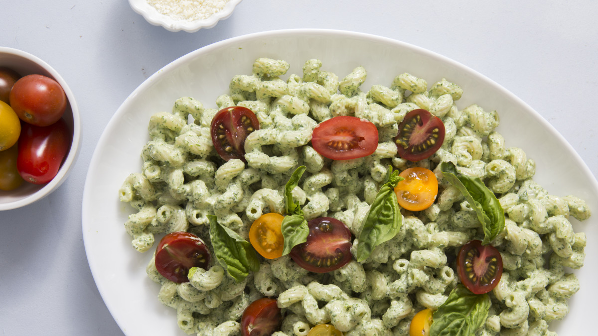 Spinach Pasta Salad