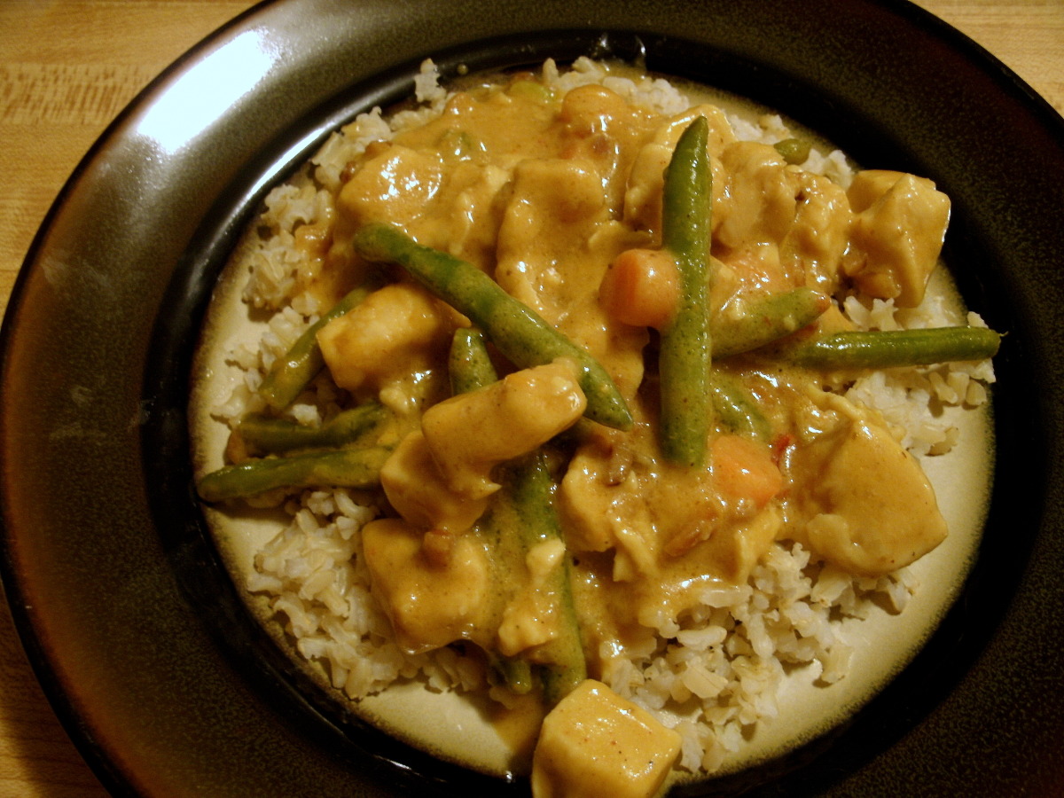 Creamy Peanut Chicken