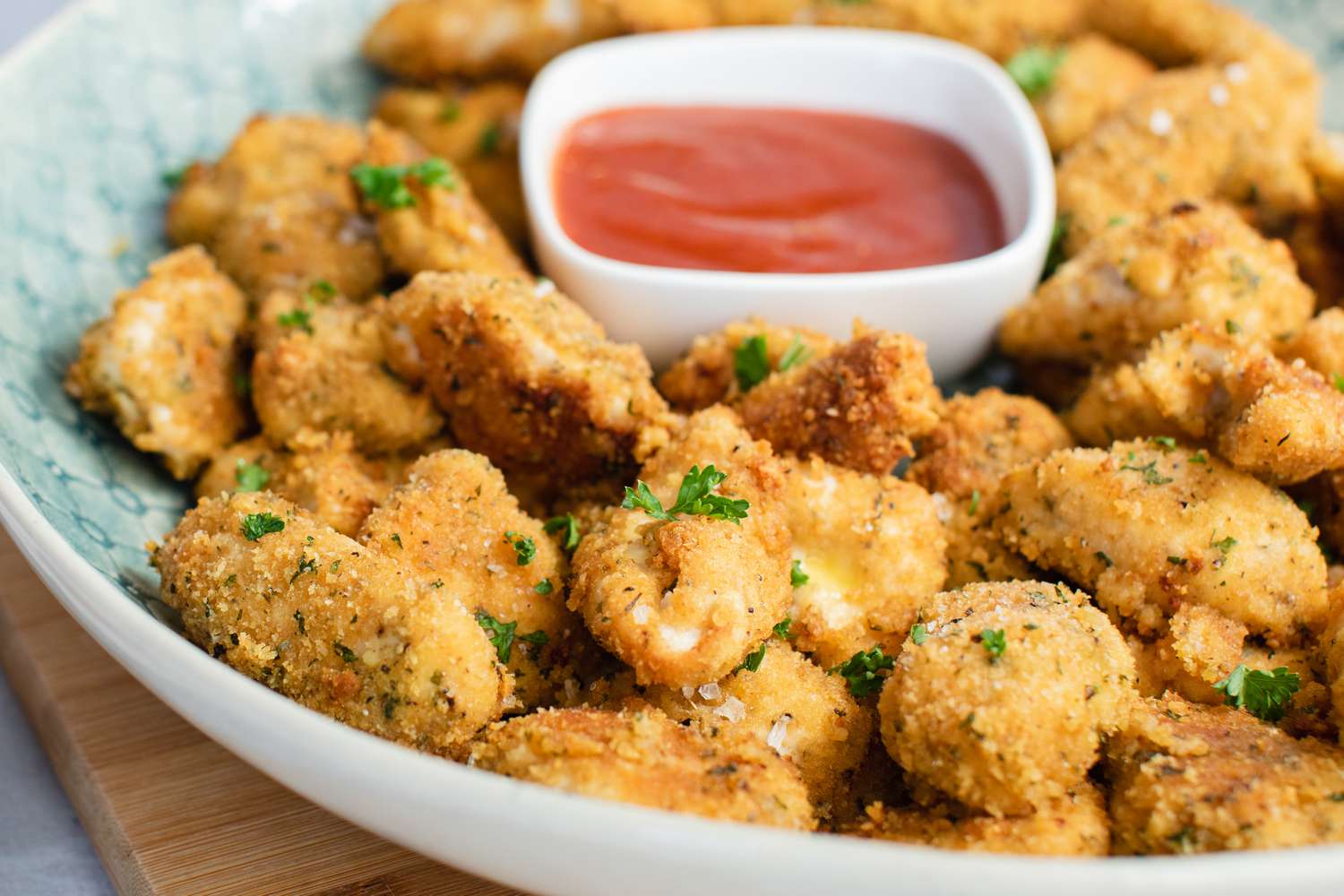 Baked Parmesan Chicken Nuggets