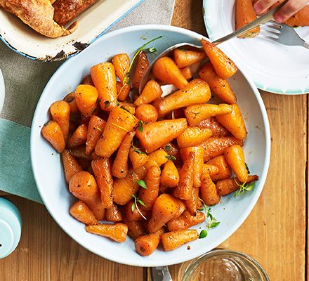 Honey Roasted Chantenay Carrots
