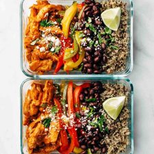 Sheet Pan Chicken Tinga Bowls