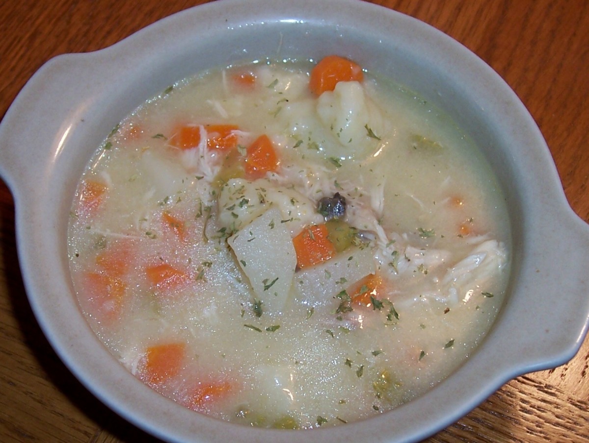 Grandma's Chicken 'n' Dumpling Soup