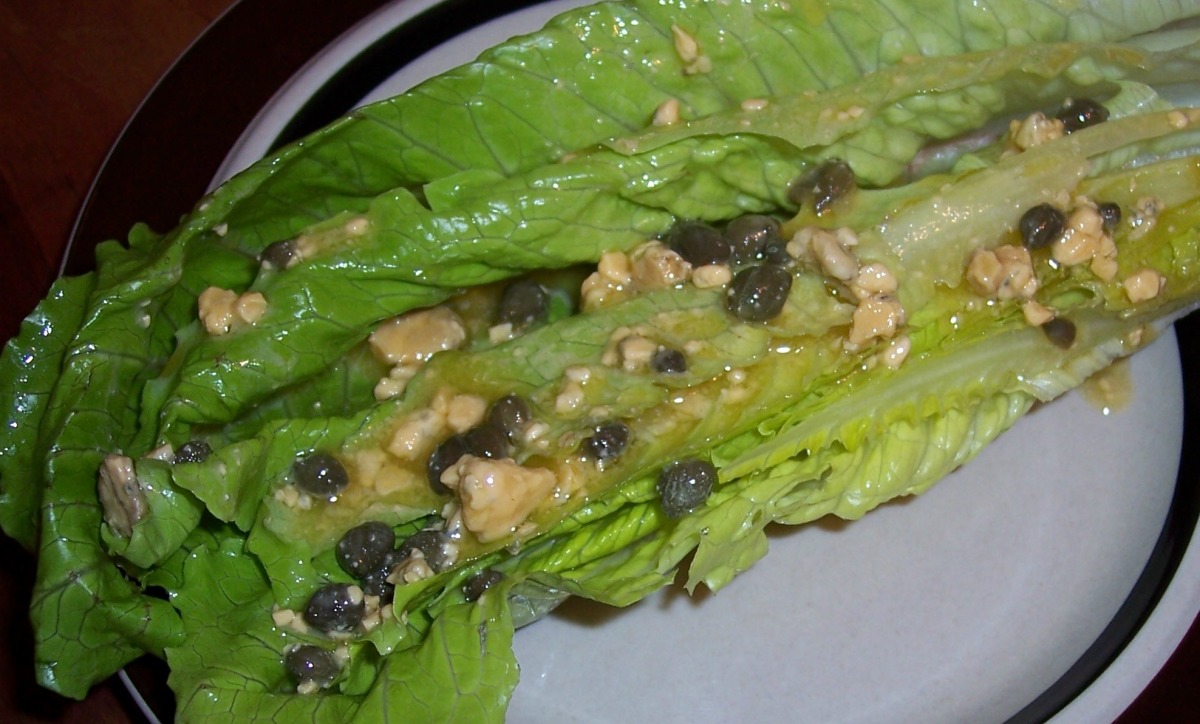 Hearts of Romaine With Blue Cheese Dijon Dressing
