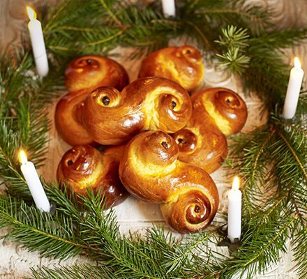 St Lucia saffron buns