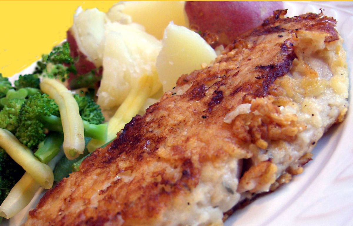 Red Snapper Parmigiana