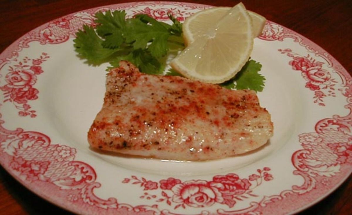 Easy Baked Orange Roughy