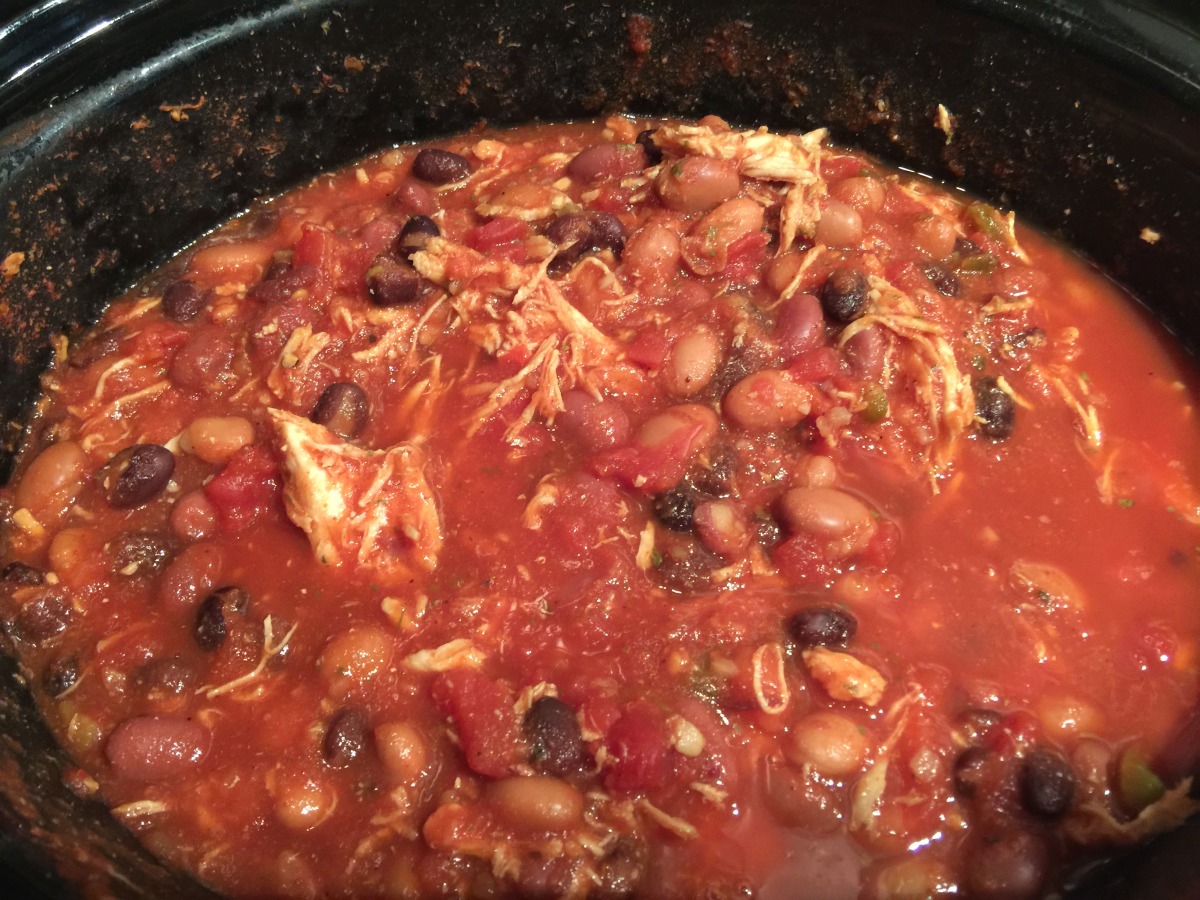 3 Bean Chicken Chili