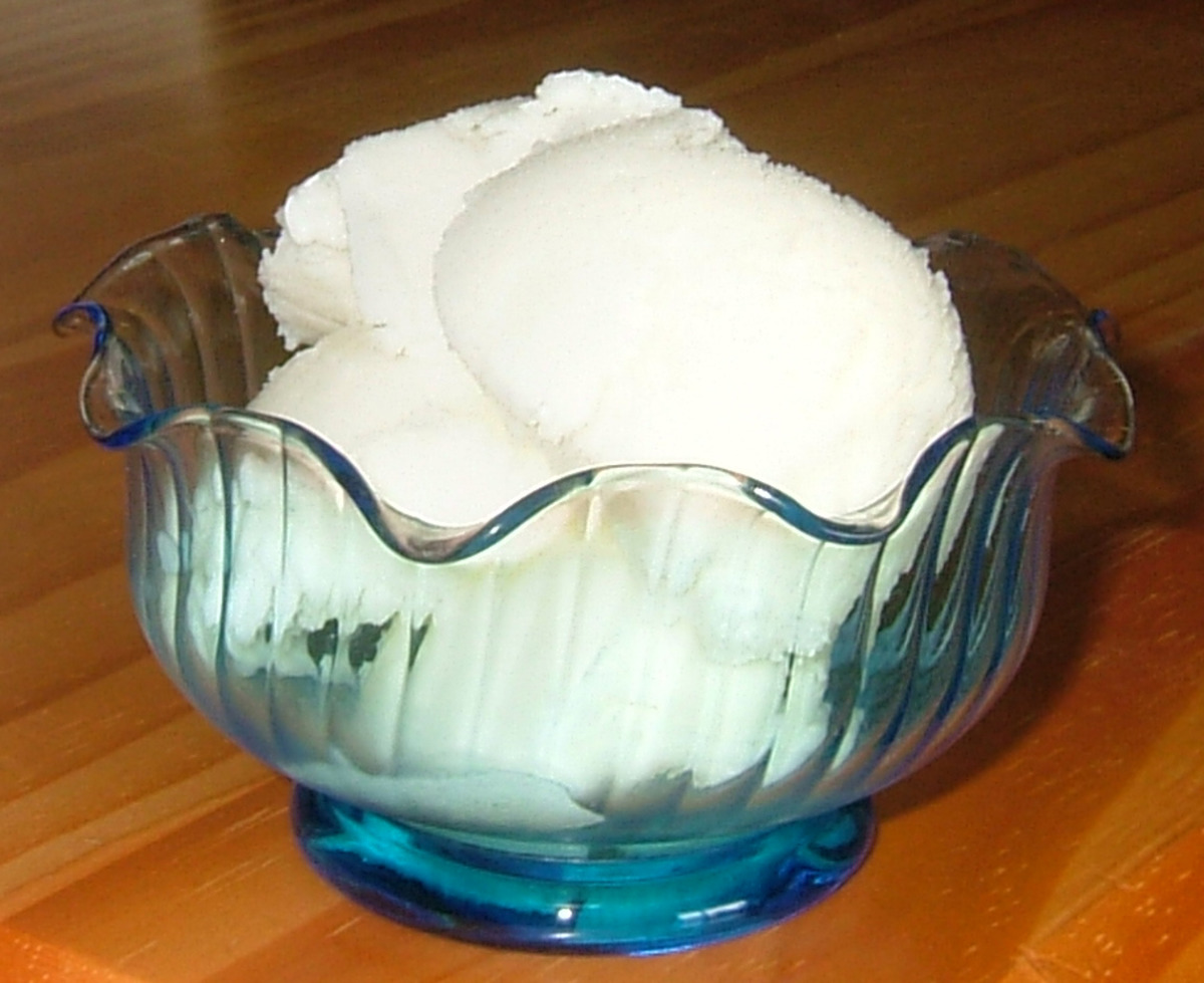 1st Place Lemon Ice Cream (For Ice Cream Maker)