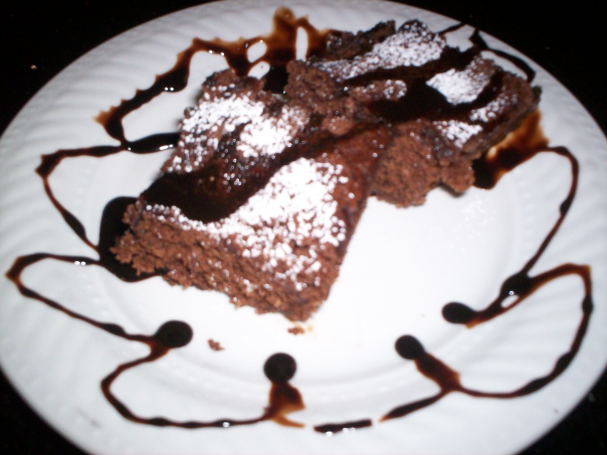 Quick Chocolate Brownie Pudding Cake