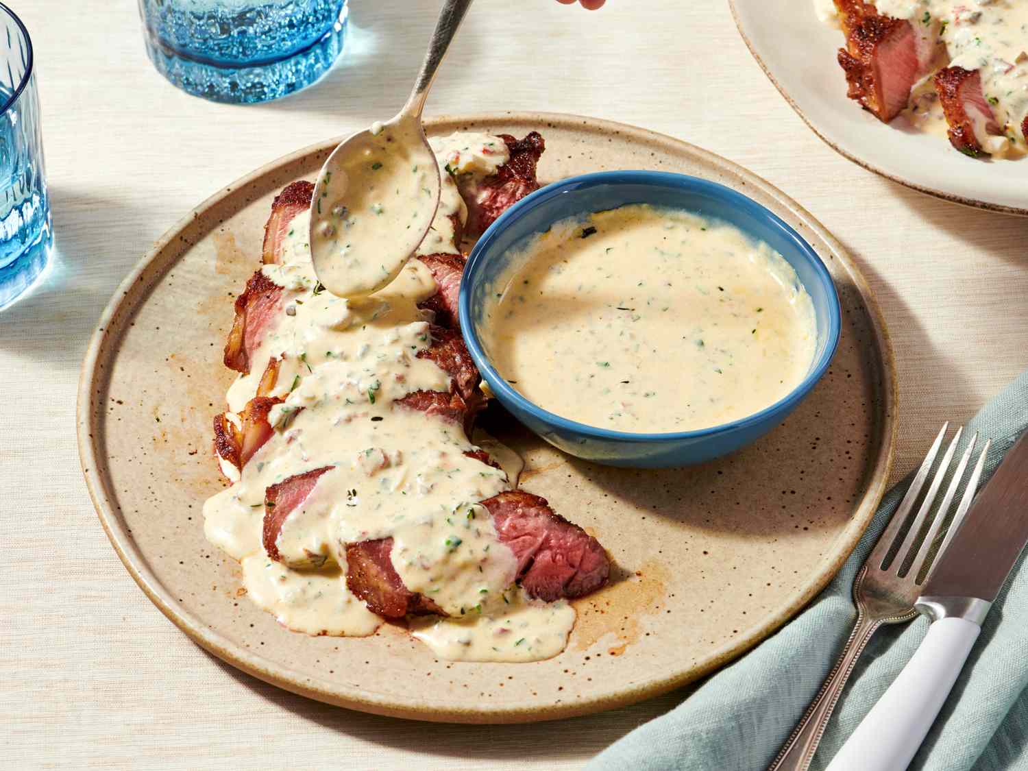 Creamy Chipotle Gorgonzola Sauce