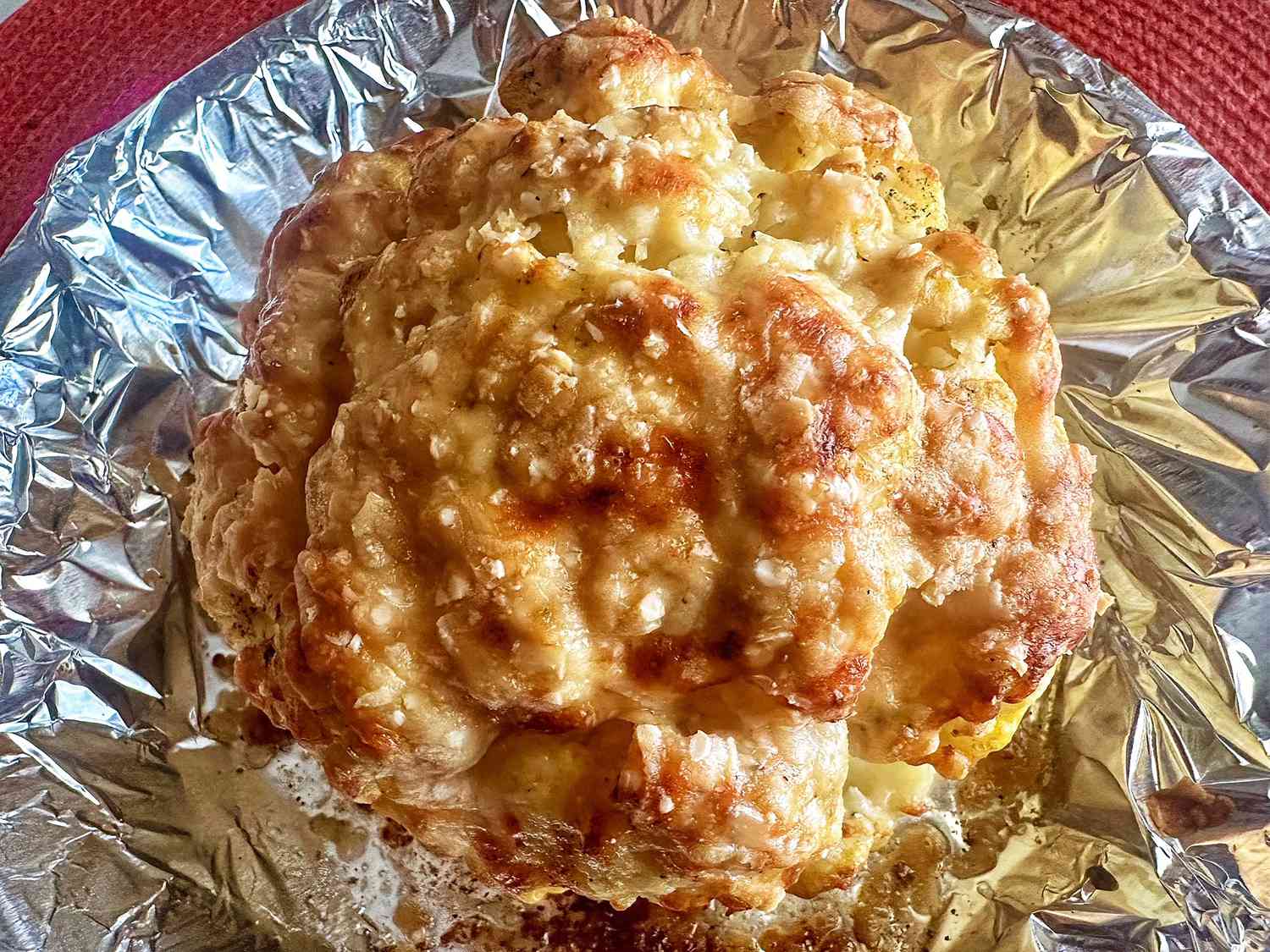 Cheesy Baked Cauliflower