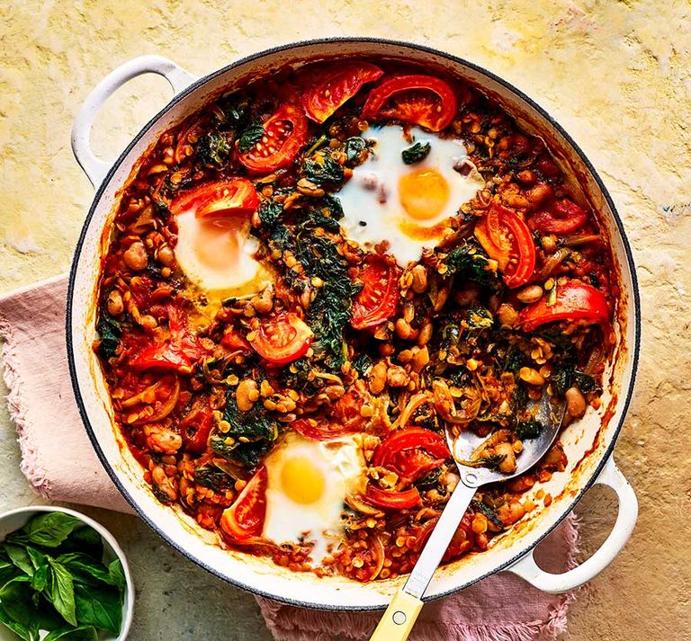 Spiced Spinach Eggs