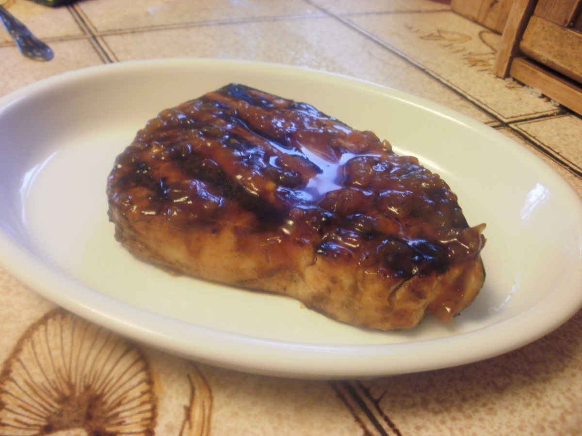 Mean Chef's Grilled Swordfish With Barbecue Sauce