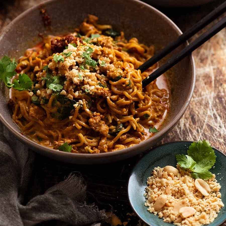 Thai Chicken Peanut Noodles