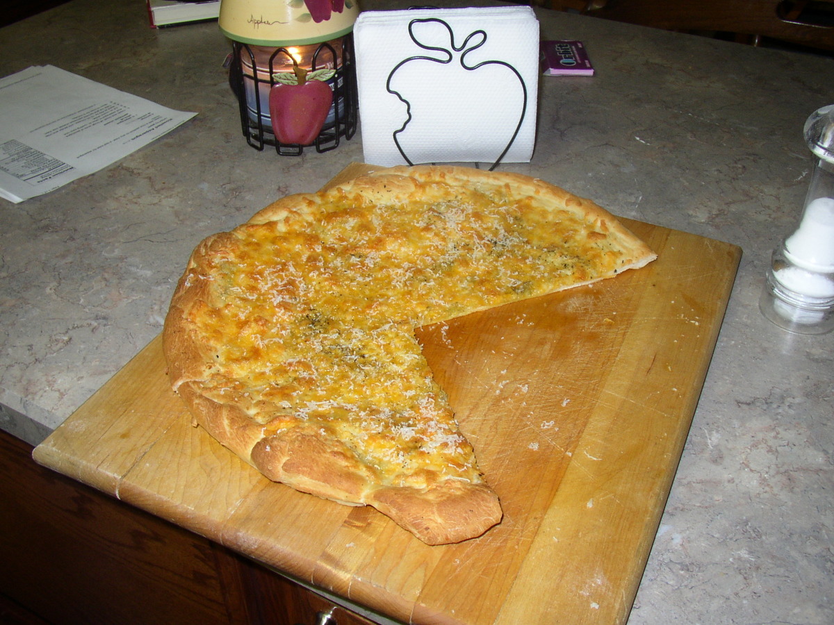 Cheesy Flat Bread