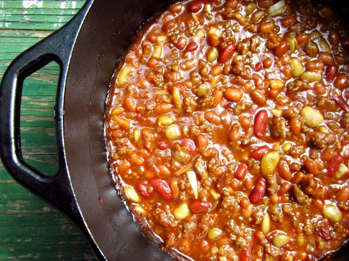 Spicy Baked Beans
