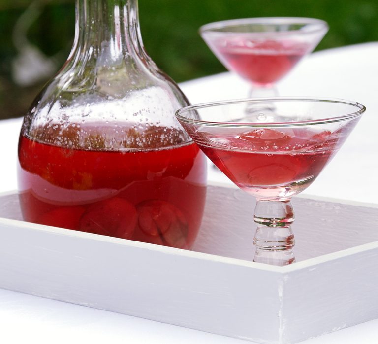 Cherry vodka