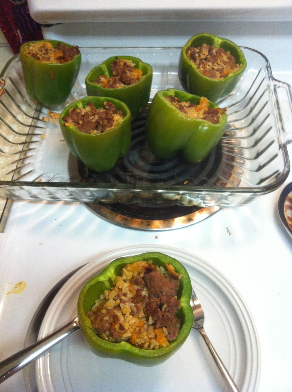 Southern-Style Stuffed Bell Peppers