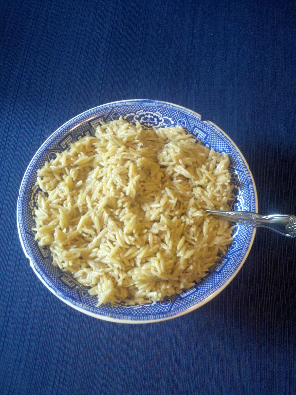 Cheesy Orzo Pilaf